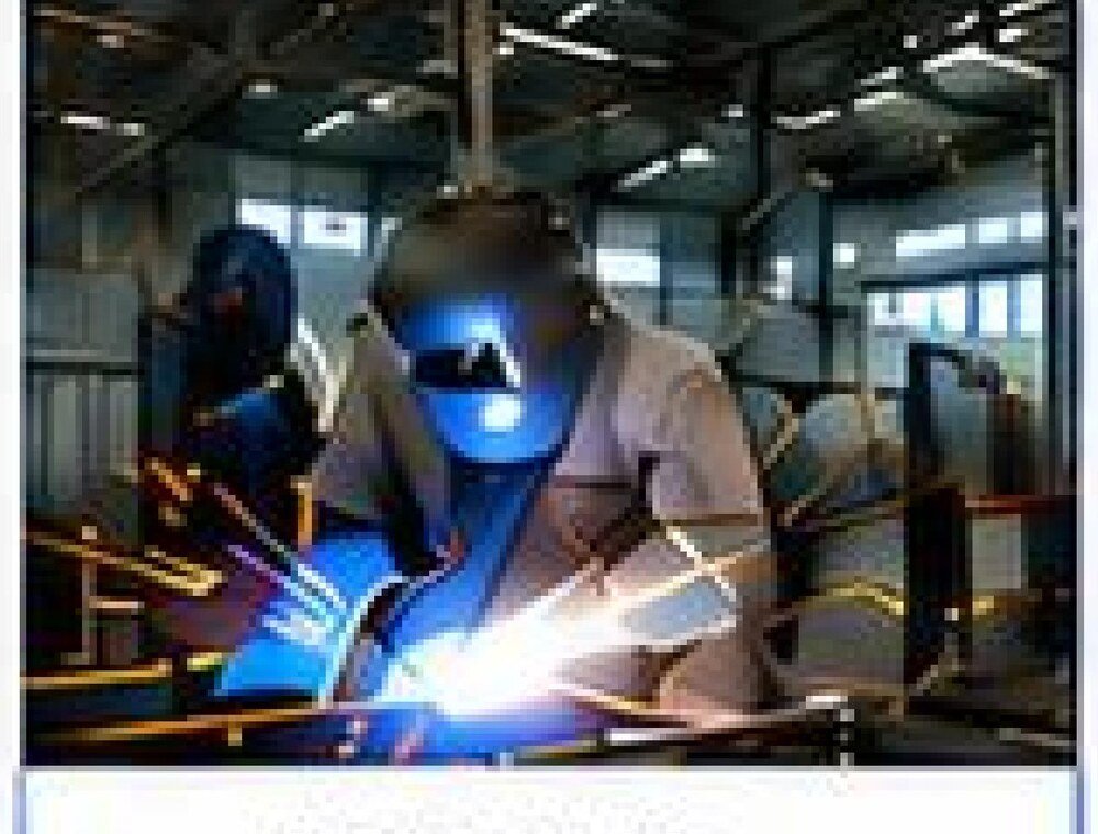 SUNRUN factory frame welding process