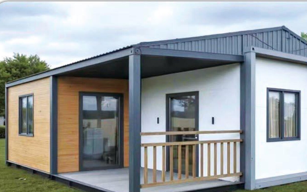 Completed SUNRUN residential modular house project