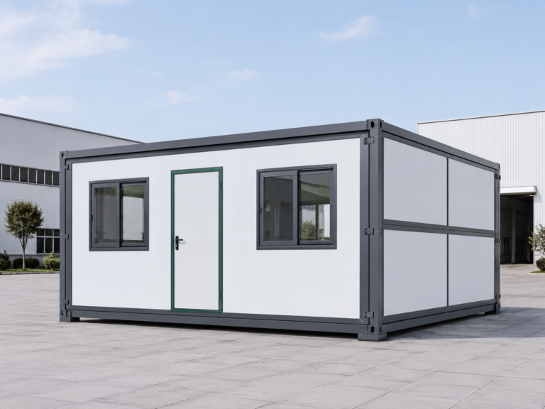 SUNRUN folding container house for portable modular projects