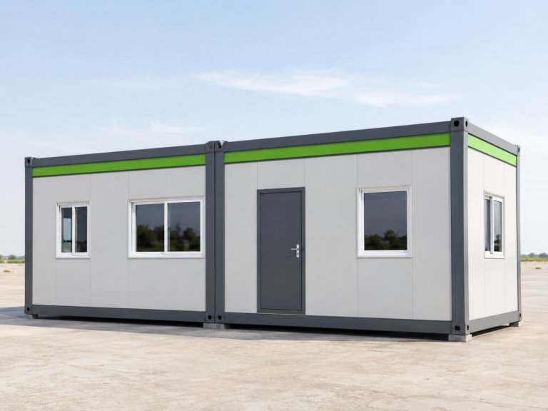 SUNRUN prefab flat-pack container building for site offices and accommodation