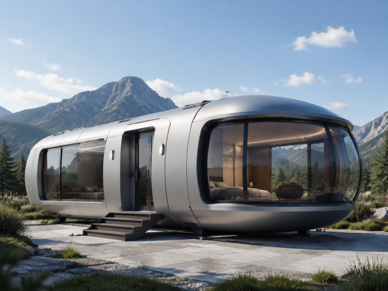 SUNRUN space capsule house for resort and hospitality projects