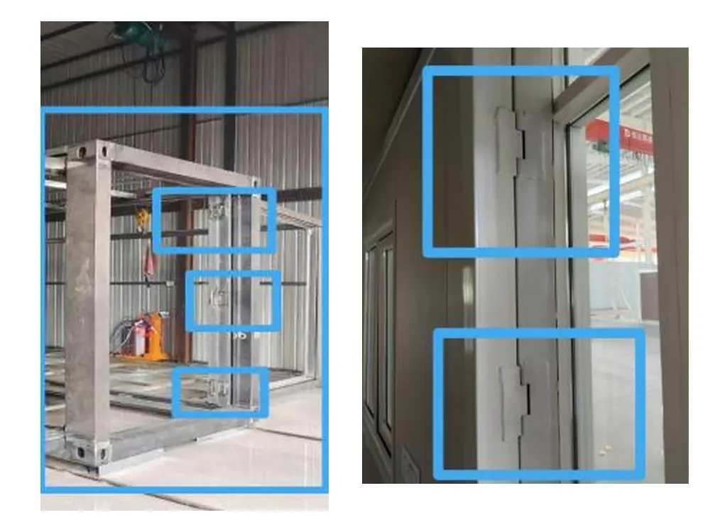 Embedded Hinge — comparison detail