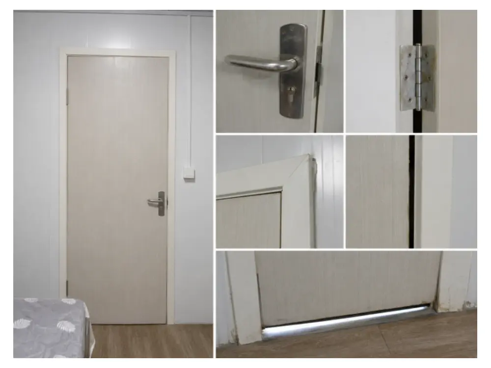 Bedroom Door — comparison detail