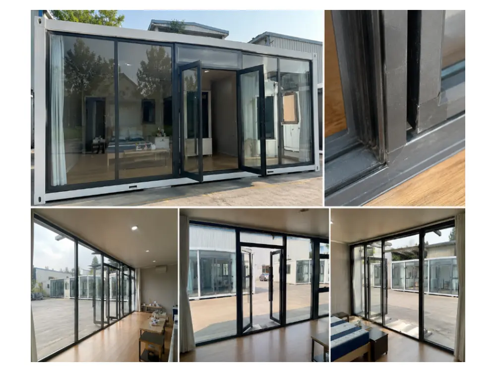 Side Glass Curtain Wall — comparison detail