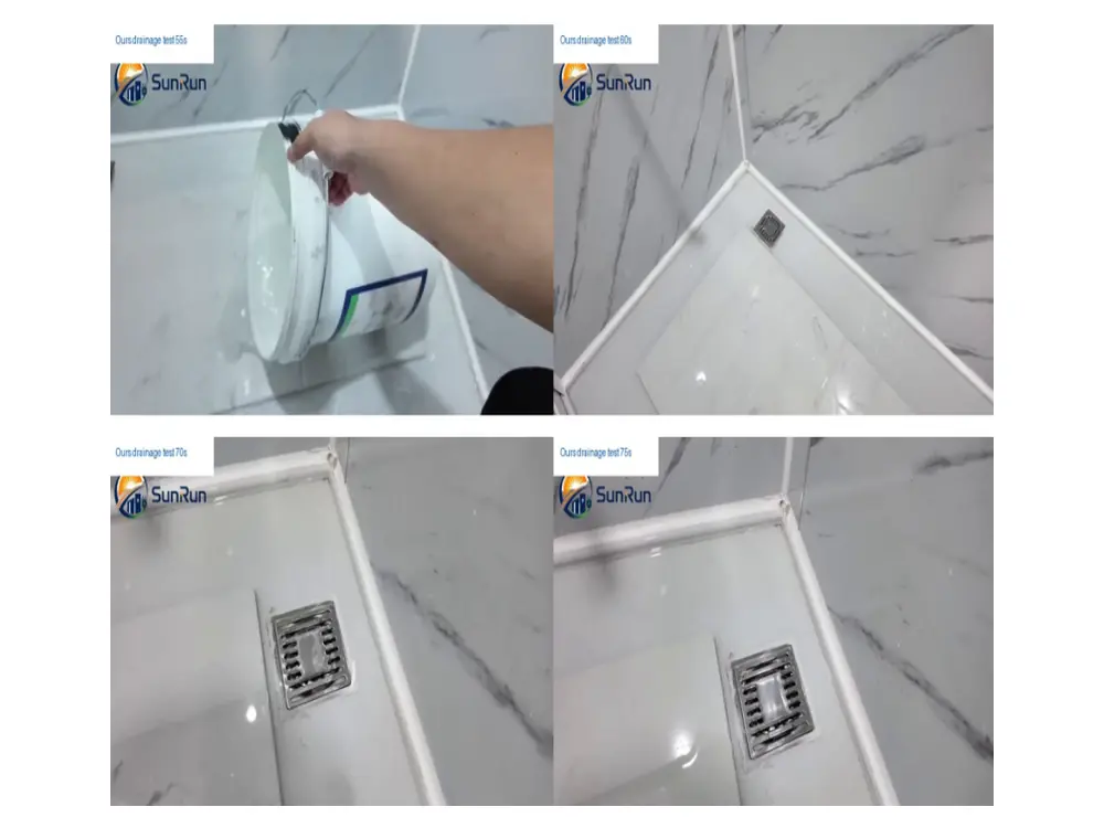 Bathroom Water Supply & Drainage — SUNRUN standard